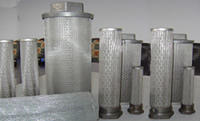 filter cartridge,filter tube,wire mesh tube,wire cloth strainer,wire mesh filter